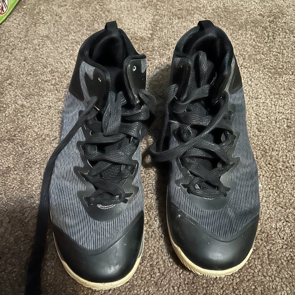 Jordan Super.Fly 3 Black/White-Dark Grey men's basketball shoes Size 10.5